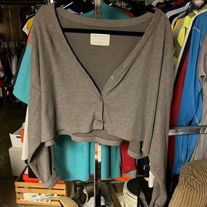 Rich Gray Aeropostale Long Sleeve